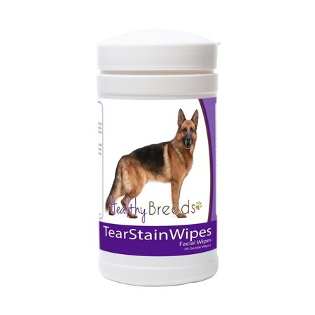 Healthy Breeds German Shepherd Tear Stain Wipes 840235152743